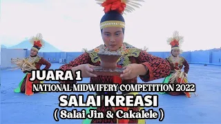 salai kreasi juara 1 national midwifery competition 2022 jurusan kebidanan poltekkes ternate