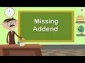 Missing Addend Mathematics Grade 1 Periwinkle