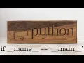 Modules What does if name main do - Python