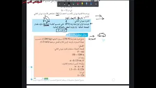 قانون نيوتن الاول وقانون نيوتن الثاني الباب الثاني ميكانيكا ثانيه ثانوي شرح الباب بالكامل 