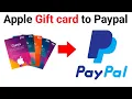 How to Transfer Apple Gift Card to PayPal Cash 2026