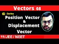 Vectors 08 Position Vector and Displacement Vector with FEEL Best Questions JEE NEET