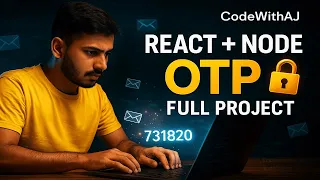 OTP Verification System in React Node js Email Auth Full Project