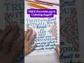 FREE Proverbs 3 5-6 Coloring Page