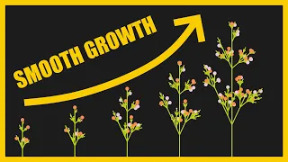 Animating Procedural Plant Growth L System Lerp