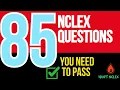Lagu 85 NCLEX Practice Questions with Answers \u0026 Rationales - Pass NCLEX 2026