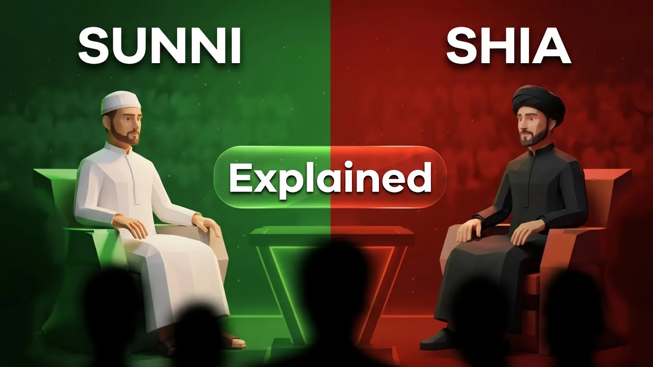 Shia vs Sunni Explained  in 33 minutes