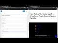 How To Use The Borderless Free WordPress Plugin Contact Widget Tutorial