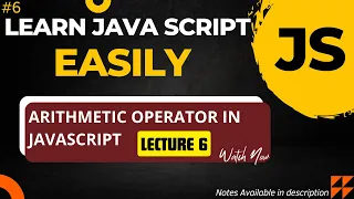 Arithmetic Operators in JavaScript Tutorial in Hindi