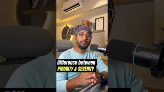 Difference between Priority and Severity