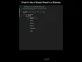 Check if a Key is Already Present in a Dictionary in Python Python Examples Python Code Tutorial