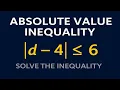 How to Solve Absolute Value Inequalities Step-by-Step Math Tutorial
