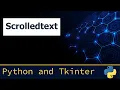 8 Tkinter - Scrolledtext