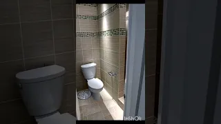 حمام صغير جدا ورائع Interiordesign Home Ahhomedesigner Homedecor Design Interior444 