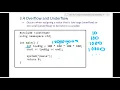 CISC 192 Section 3 4 Overflow and Underflow