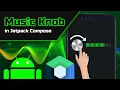How to Make a Draggable Music Knob in Jetpack Compose - Android Studio Tutorial
