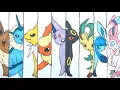 COLORING ALL EEVEE EVOLUTIONS