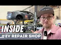 Inside An EV Repair Shop Konduit EV Revives Old Tesla Leafs RAV4