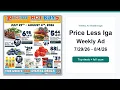 Price Less Iga Weekly Ad 26 - 26 Top 10 Deals