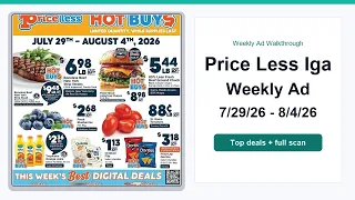 Price Less Iga Weekly Ad 26 - 26 Top 10 Deals