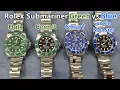 Rolex Submariner Green vs Blue Hulk Cermit vs Smurf Cookie Monster