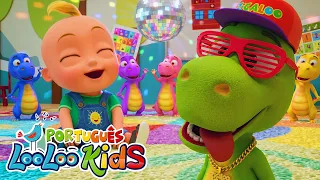 🦖 Zigalú Colorido + As Formigas Marcham + A Ram Sam Sam — Música Infantil | LooLoo Kids Português