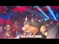 Jamel Herring walks out with Jadakiss Before Shakur Stevenson fight