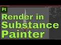 How to Render in Substance Painter with a Wireframe