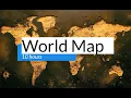 WORLD MAP TV BACKGROUND 10 HOURS