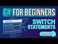 C Switch Statements Explained - Cleaner Conditions for Beginners