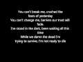 Download Lagu Avenged Sevenfold - Not Ready To Die Lyrics HD 1080