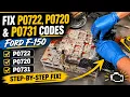 Ford F-150 6R80 Transmission P0722 P0731 P0720 Harsh Shift Speed Sensor DIY Step by Step