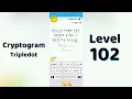 Cryptogram Tripledo Level 102 Solutions Logic Puzzle Game Mini Boss