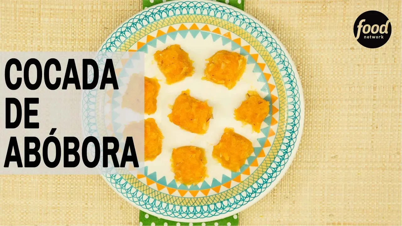 COCADA DE ABÓBORA TEMPERO NA MOCHILA