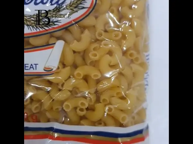 พาสต้าแบบข้องอ (CHIFFERI RIGATE (Bogasari)) Spec: 500 g./pack