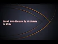 Download Lagu Surah Ash-Shu'ara (No. 26) By Al Sudais