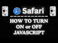 How to Turn On or Off JavaScript in the Safari browser using an iPhone iOS Tutorial