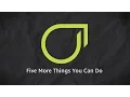 Module Trailer Five More Things You Can Do by David Pitonyak