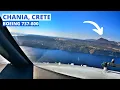Download Lagu Boeing 737-800 COCKPIT LANDING at Chania, Crete | VOR Approach | Pilot's View | GoPro 4K [2021]