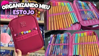 Organizando meu estojo 2027