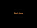 Willz - Rhoda  || Scrolling Lyrics