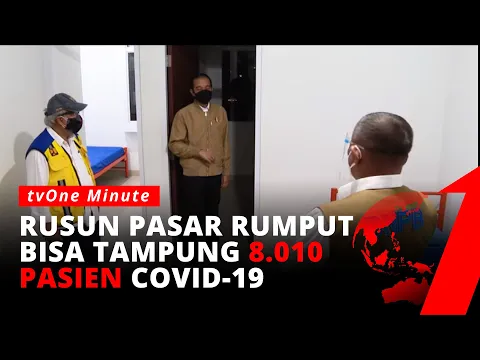 Presiden Jokowi Tinjau Rusun Pasar Rumput untuk Tempat Isolasi Mandiri Pasien Covid-19