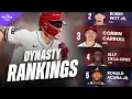 Updated Dynasty Fantasy Baseball Rankings Early 2026 MLB Predictions