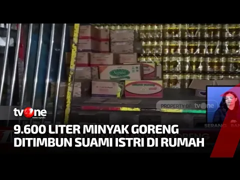 Timbun 9.600 Minyak Goreng, Pasutri di Serang Ditangkap Polisi