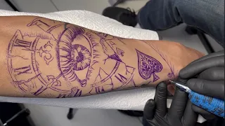 tattoo time lapse classic