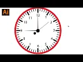 Create A Wall Clock In Adobe Illustrator