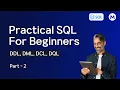 Practical SQL for Beginners DDL DML DCL DQL Part 2