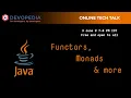 Functors Monads and more