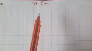 تعبير كتابي مقترح بقوة عن الاسد باللغة الفرنسية 2023 2024 