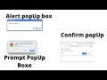 POPUP BOXES IN JAVASCRIPT - CONFIRM BOX IN JAVASCRIPT